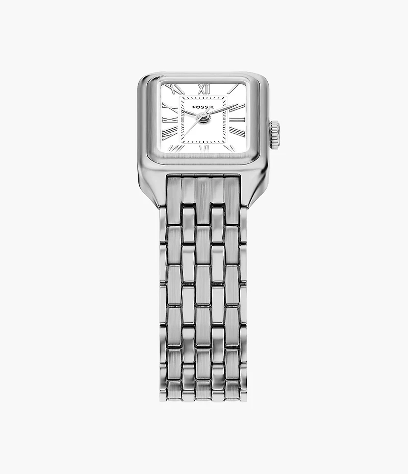 Raquel Mini Three-Hand Stainless Steel Watch