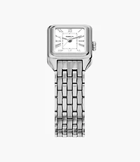 Raquel Mini Three-Hand Stainless Steel Watch