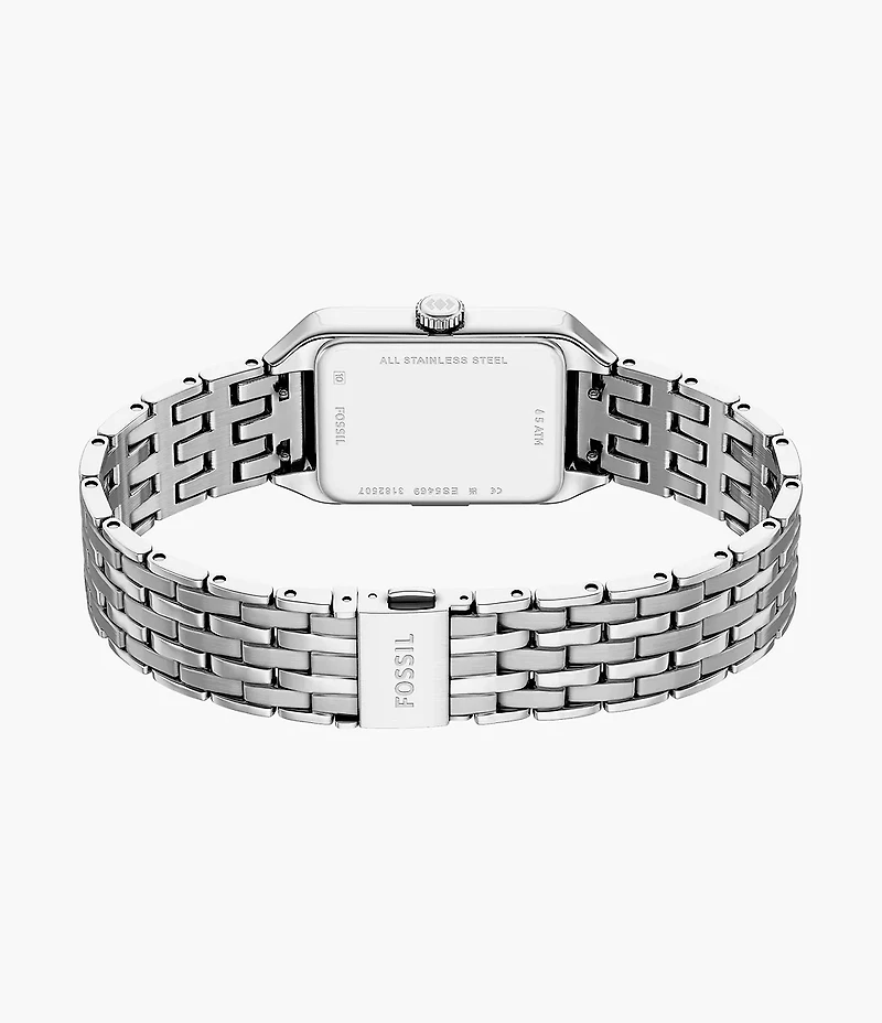 Raquel Mini Three-Hand Stainless Steel Watch