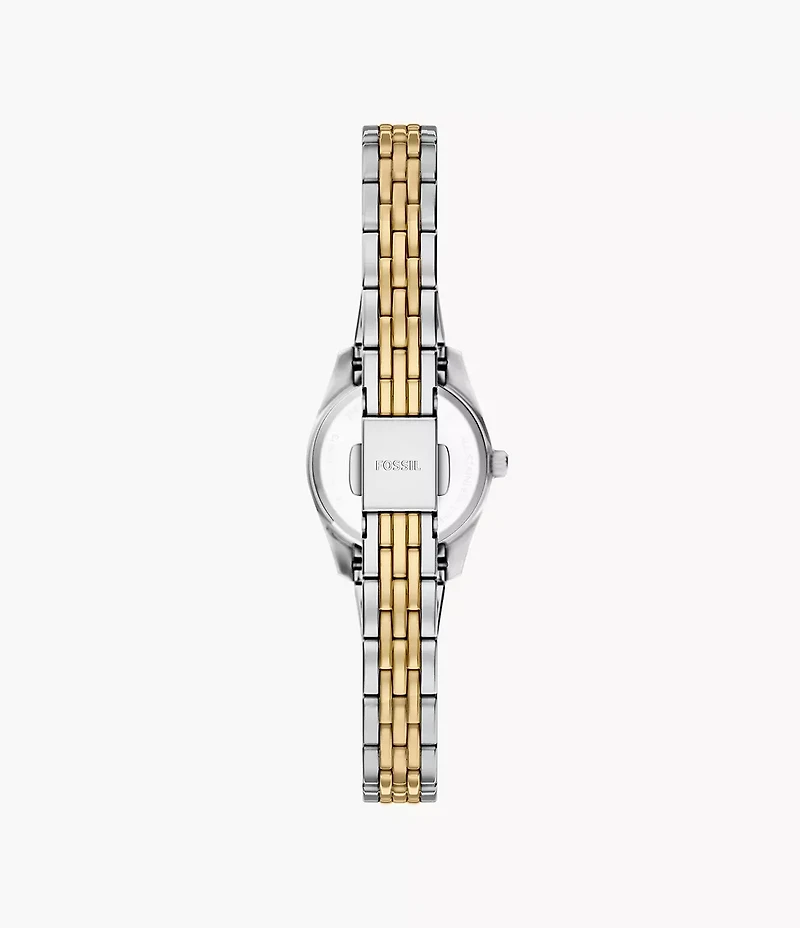 Scarlette Mini Three-Hand Two-Tone Stainless Steel Watch