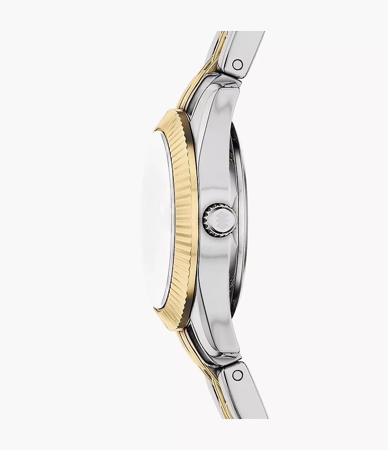 Scarlette Mini Three-Hand Two-Tone Stainless Steel Watch