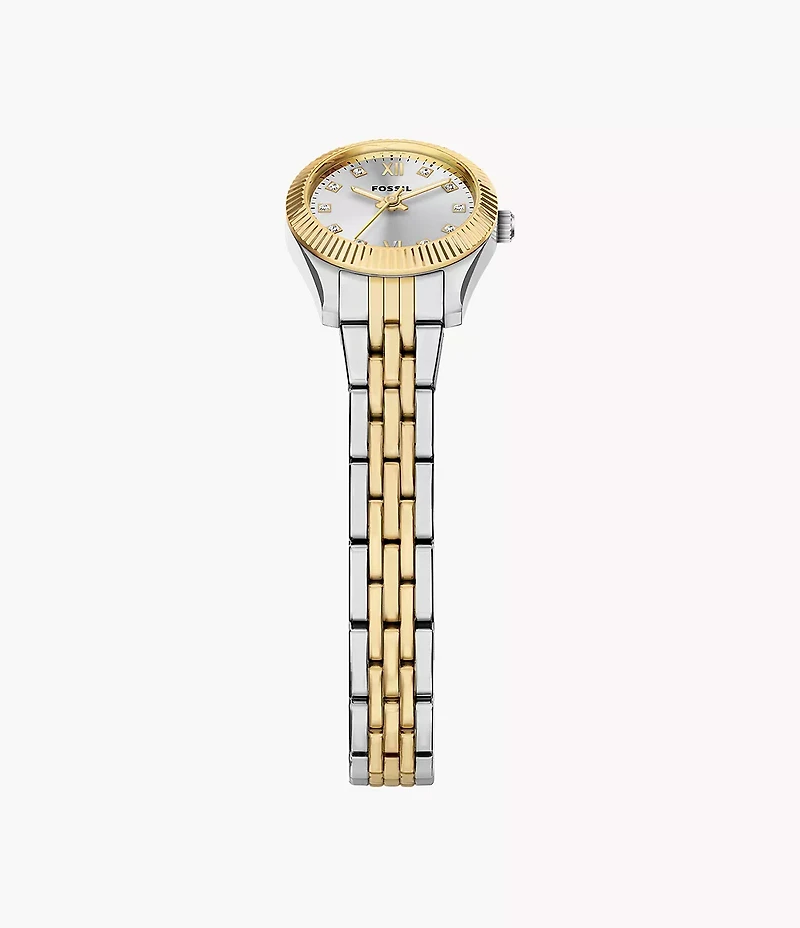 Scarlette Mini Three-Hand Two-Tone Stainless Steel Watch