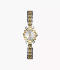 Scarlette Mini Three-Hand Two-Tone Stainless Steel Watch