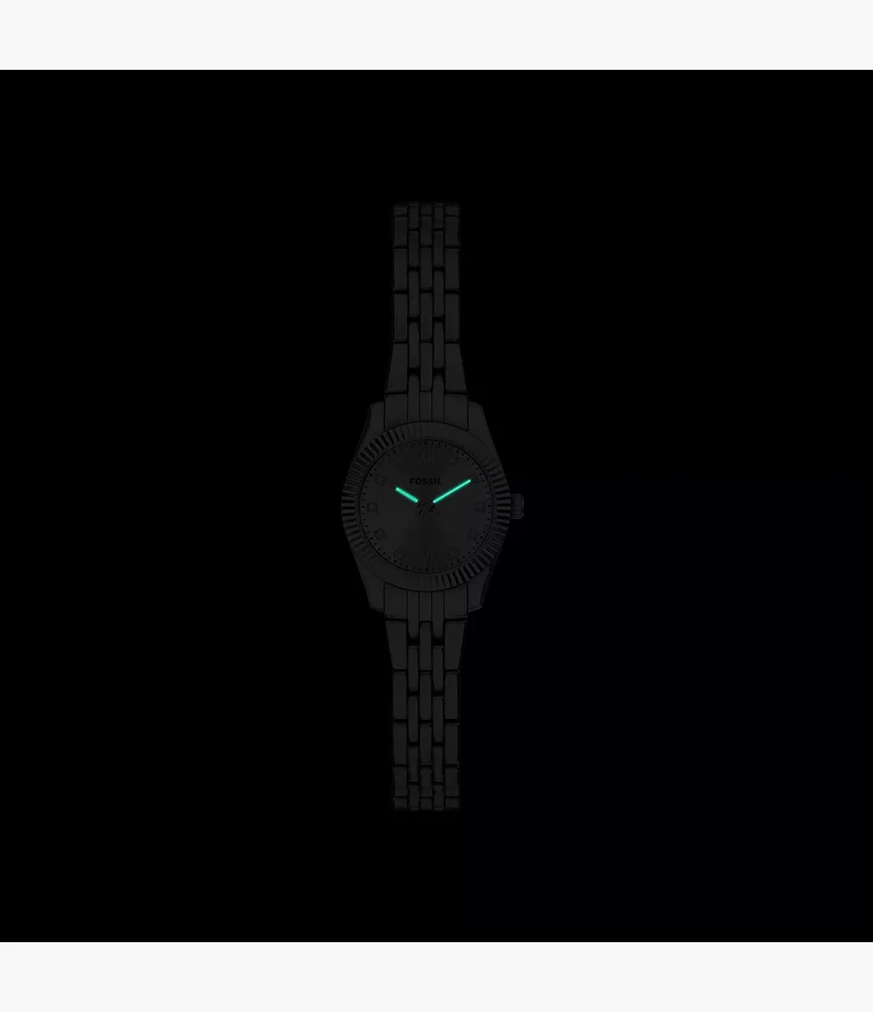 Scarlette Mini Three-Hand Stainless Steel Watch