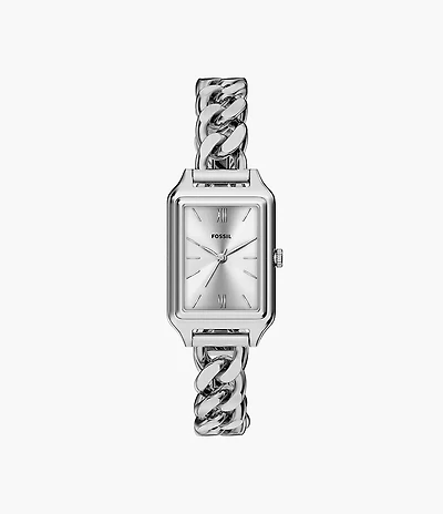Raquel Three-Hand Stainless Steel Watch