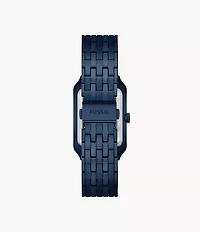 Raquel Three-Hand Navy Stainless Steel Watch