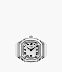 Harlow Watch Ring Two-Hand Stainless Steel