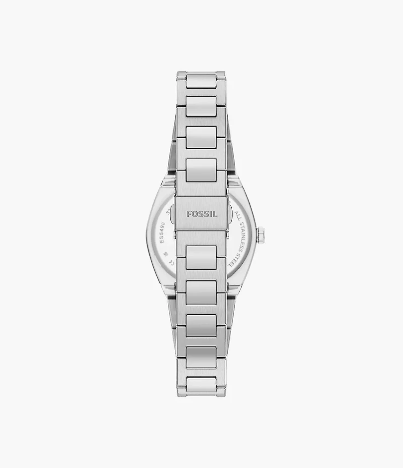 Everett 27mm Three-Hand Stainless Steel Watch