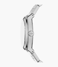 Everett 27mm Three-Hand Stainless Steel Watch