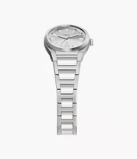 Everett 27mm Three-Hand Stainless Steel Watch