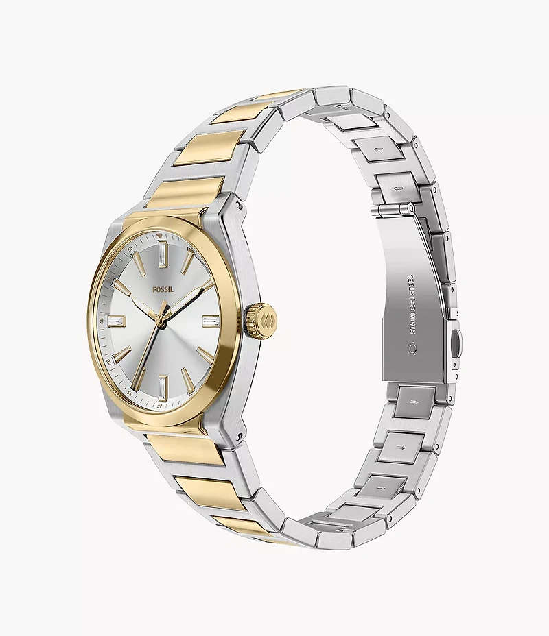 Everett 27mm Three-Hand Two-Tone Stainless Steel Watch