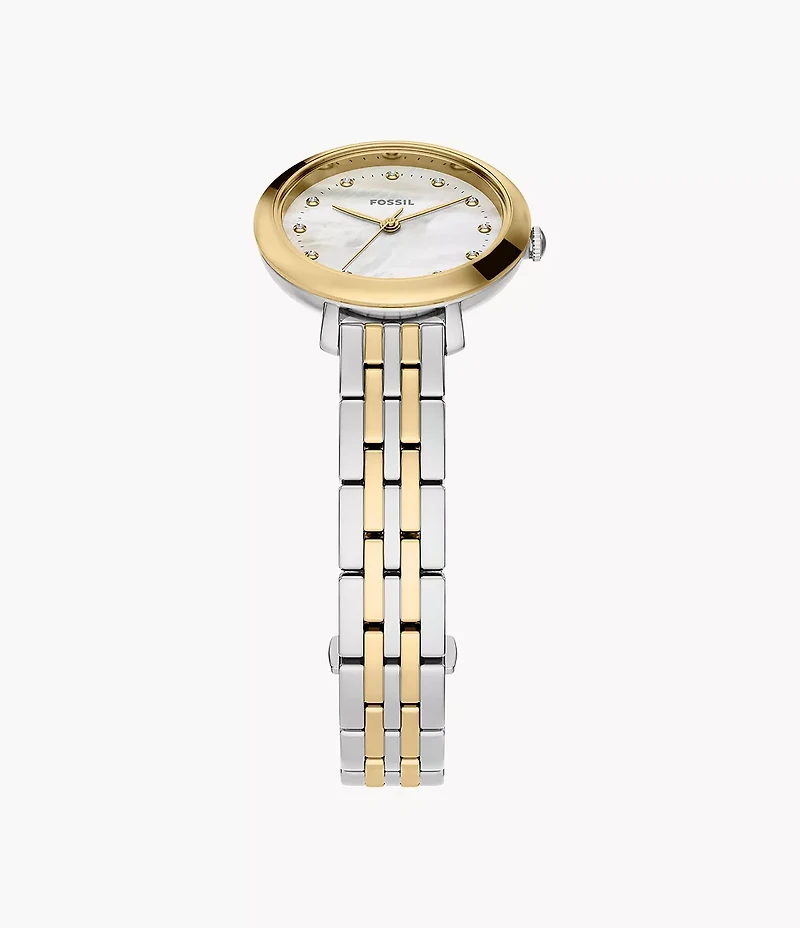 Heidi 26mm Three-Hand Two-Tone Stainless Steel Watch