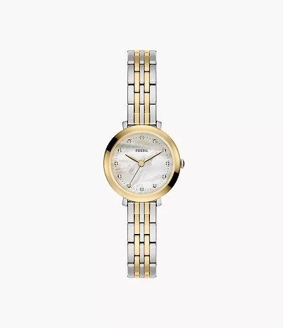 Heidi 26mm Three-Hand Two-Tone Stainless Steel Watch
