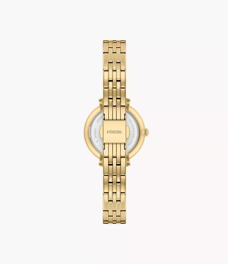 Heidi 26mm Three-Hand Gold-Tone Stainless Steel Watch