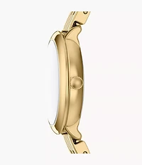 Heidi 26mm Three-Hand Gold-Tone Stainless Steel Watch