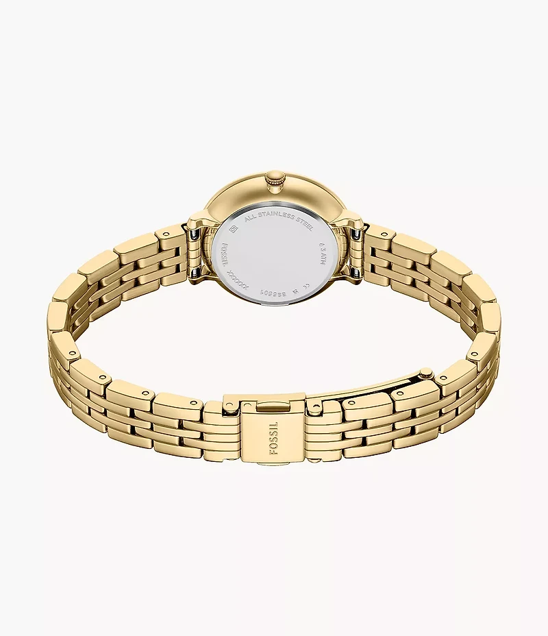 Heidi 26mm Three-Hand Gold-Tone Stainless Steel Watch