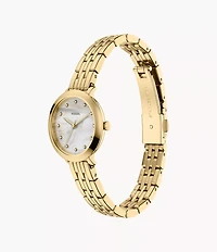 Heidi 26mm Three-Hand Gold-Tone Stainless Steel Watch