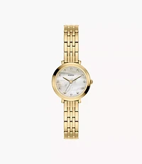Heidi 26mm Three-Hand Gold-Tone Stainless Steel Watch
