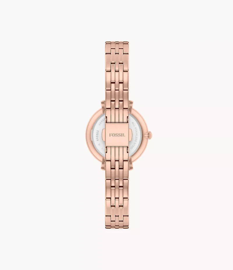 Heidi 26mm Three-Hand Rose Gold-Tone Stainless Steel Watch