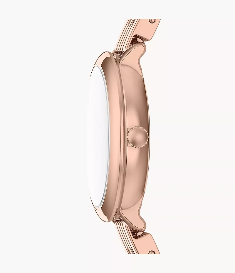 Heidi 26mm Three-Hand Rose Gold-Tone Stainless Steel Watch