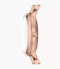 Heidi 26mm Three-Hand Rose Gold-Tone Stainless Steel Watch