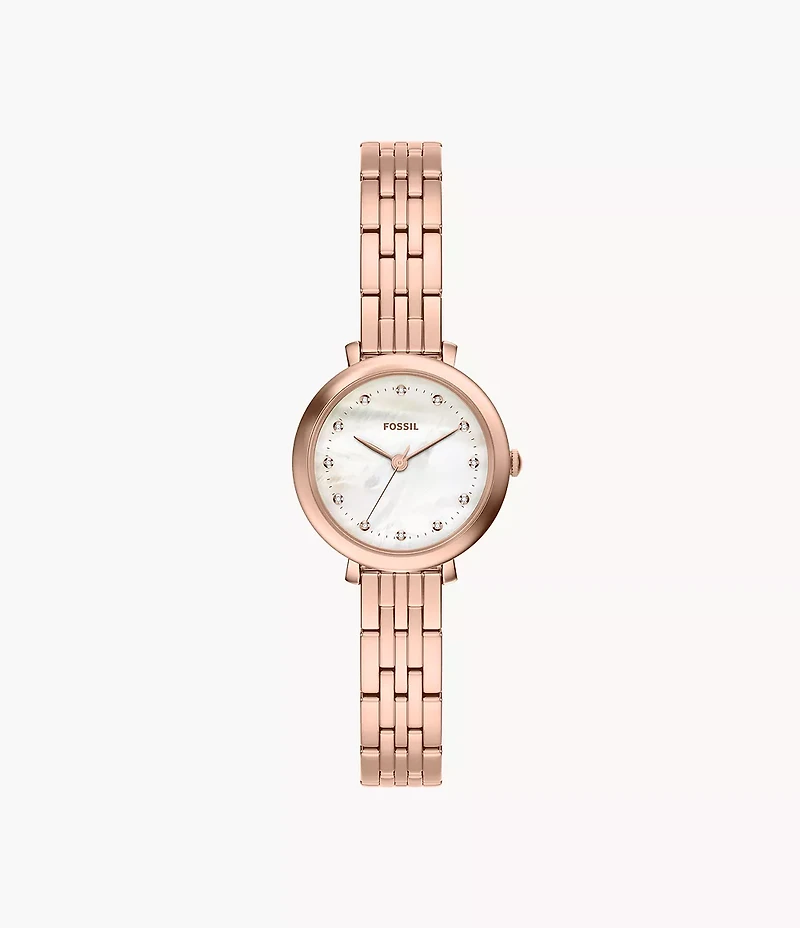 Heidi 26mm Three-Hand Rose Gold-Tone Stainless Steel Watch