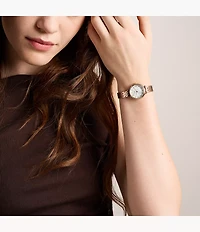 Heidi 26mm Three-Hand Rose Gold-Tone Stainless Steel Watch