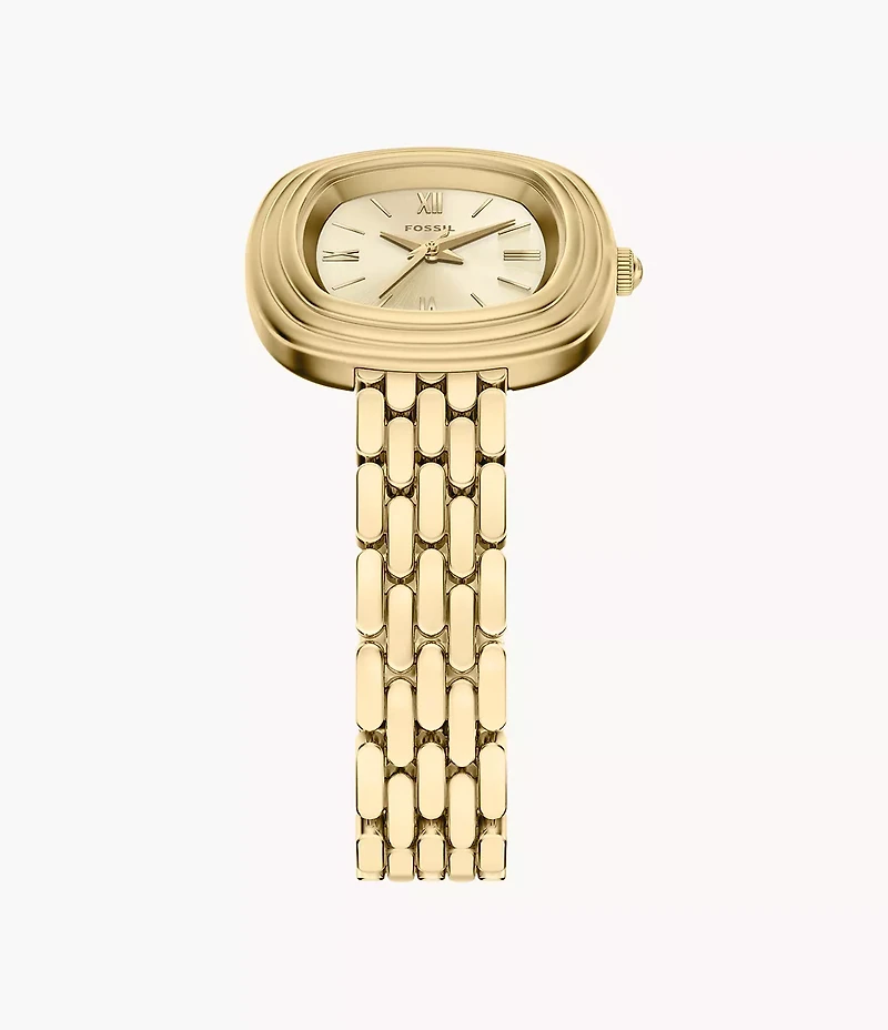 Emerson 30mm Three-Hand Gold-Tone Stainless Steel Watch