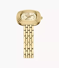 Emerson 30mm Three-Hand Gold-Tone Stainless Steel Watch