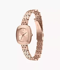 Emerson 30mm Three-Hand Rose Gold-Tone Stainless Steel Watch