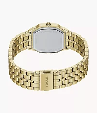 Harlow 27mm Three-Hand Gold-Tone Stainless Steel Watch