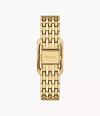 Raquel 23mm Two-Hand Gold-Tone Stainless Steel Watch