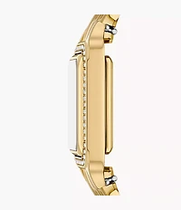 Raquel 23mm Two-Hand Gold-Tone Stainless Steel Watch