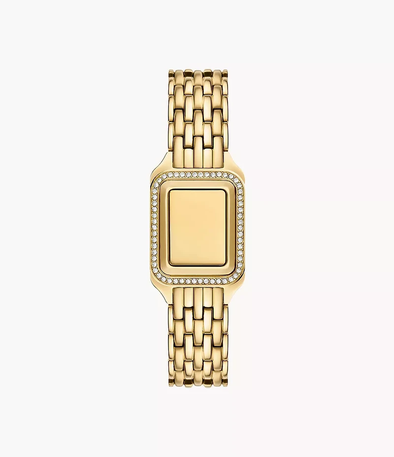 Raquel 23mm Two-Hand Gold-Tone Stainless Steel Watch