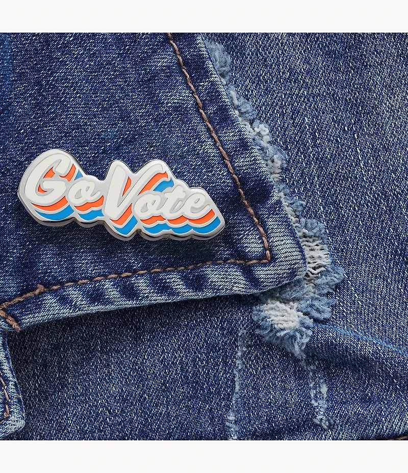 Pintrill® x Fossil Go Vote Pin