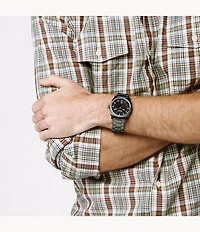 Machine Smoke Stainless Steel Watch
