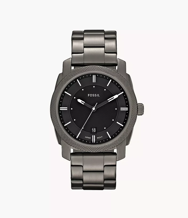 Machine Smoke Stainless Steel Watch