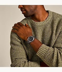 Machine Smoke Stainless Steel Watch