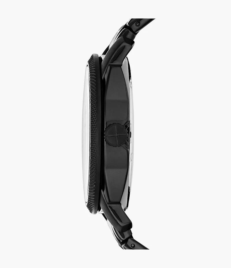 Machine Black Stainless Steel Watch