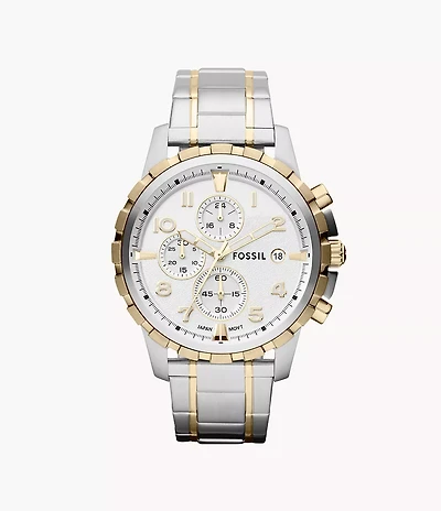 Dean Chronograph Stainless Steel Watch