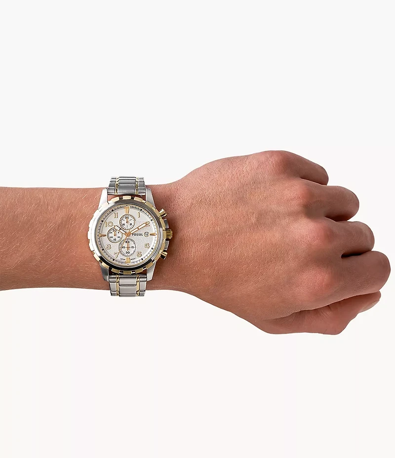 Dean Chronograph Stainless Steel Watch