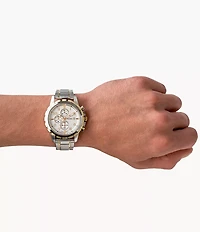 Dean Chronograph Stainless Steel Watch