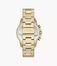 Dean Chronograph Gold-Tone Stainless Steel Watch