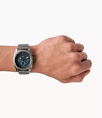 Machine Chronograph Smoke Stainless Steel Watch