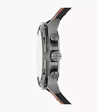 Bronson Chronograph Brown LiteHide™ Leather Watch