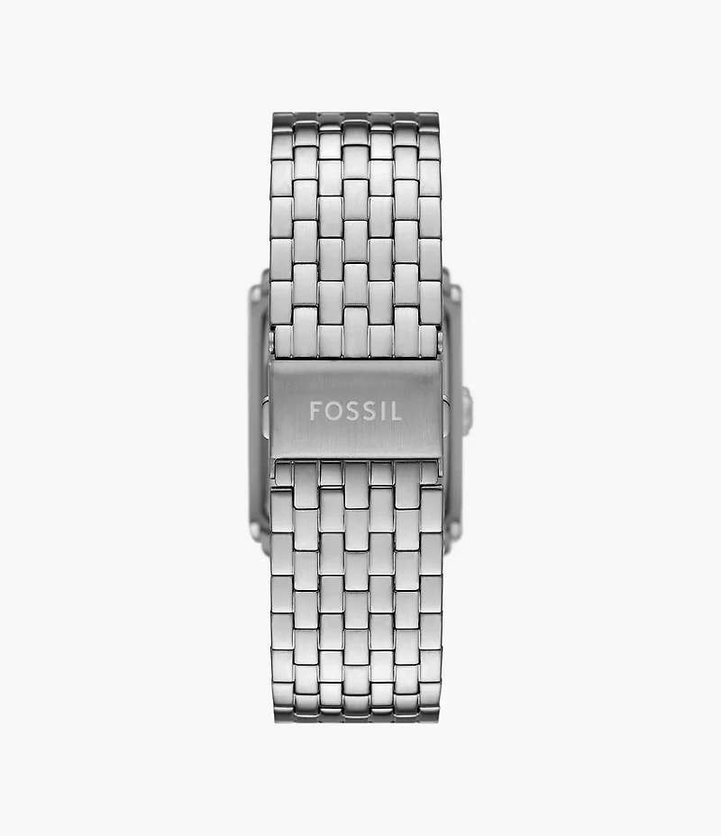Carraway 30mm Three-Hand Stainless Steel Watch
