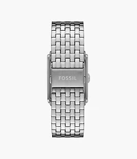 Carraway 30mm Three-Hand Stainless Steel Watch