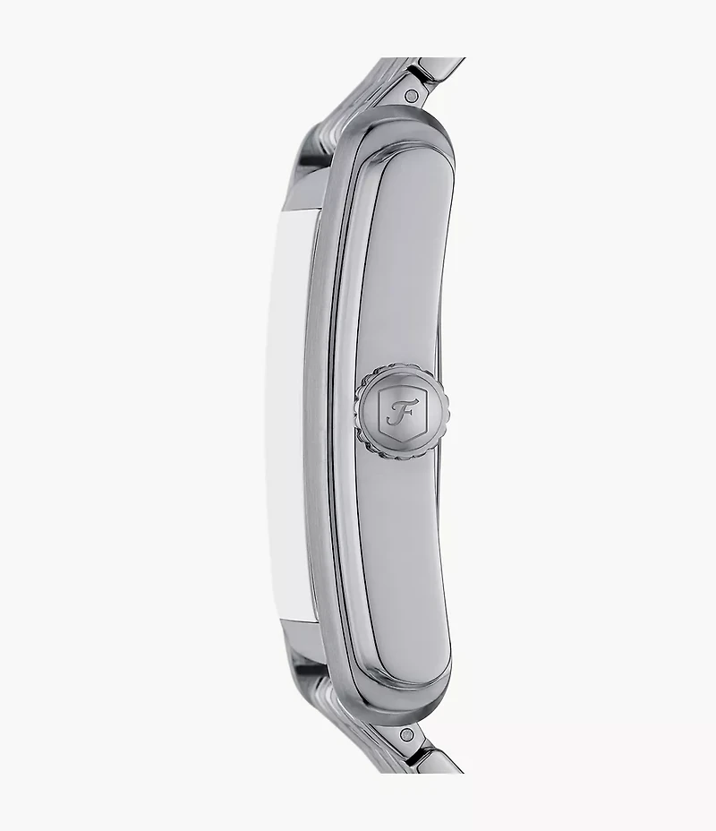 Carraway 30mm Three-Hand Stainless Steel Watch