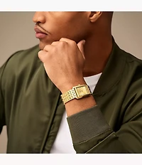 Carraway 30mm Three-Hand Gold-Tone Stainless Steel Watch