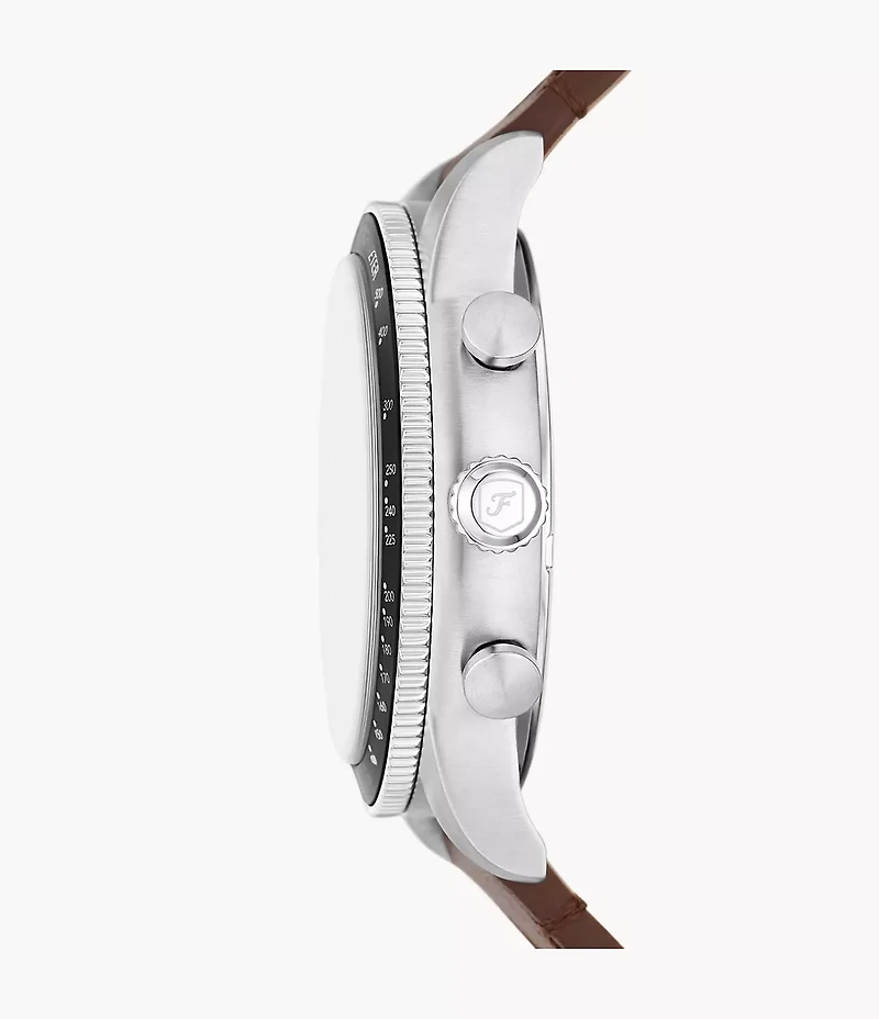 Sport Tourer Chronograph Leather Watch